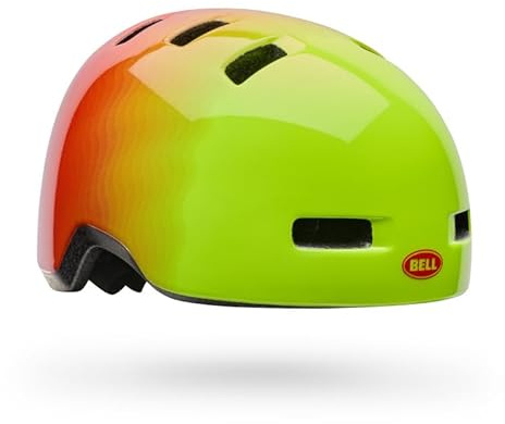 Bell - Lil Ripper Triblend CE Helme - Jugendliche Unisex - Schutzausrüstung, Fahrradhelm, BMX-Helm, BMX-Schutzhelm, Sonnenorange, UT