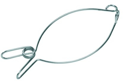 GEFU GE11300 Pinces pour Paupiettes Acier Inoxydable Inox 8,19 x 1,8 x 23,6 cm Set de 6 Pièces