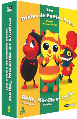 Droles de petites betes : mireille l'abeille ; belle la coccinelle ; loulou le pou [FR Import]