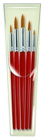 Pro Arte Professional Artist Academy Paint Brushes (Set of 5)