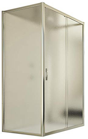 Box Doccia 3 lati 75x100x75 CM H198 stampato C mod. Young Trio 1 Anta P