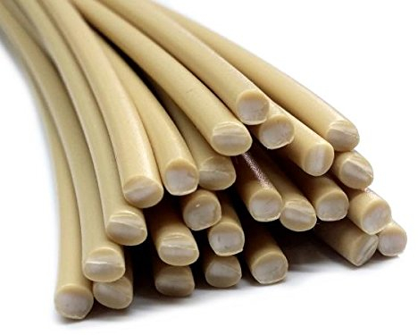 Kunststoffschweißdraht PE-HD 4mm Rund Beige (RAL1001) 25 Stäbe HDPE