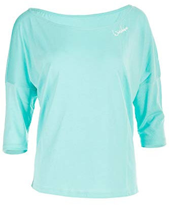 WINSHAPE Damen Ultra Leichtes Modal-3/4-arm Mcs001 3/4-arm Shirt, Mint, XS EU