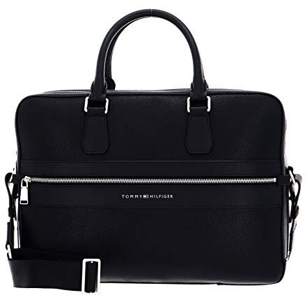 Tommy Hilfiger Herren MODERN Work Bag TH Moderne Arbeitstasche, Schwarz