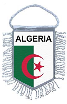 Akachafactory Wimpel mini Flagge Fahne flaggen miniflagge algerien