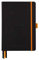Rhodia 118571C Notizheft Goalbook (DIN A5, 14,8 x 21 cm, Dot, praktisch und trendige, mit festem Deckel, 90g weißes Papier, 120 Blatt) 1 Stück, Schwarz