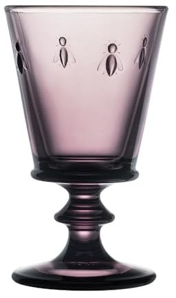 La Rochère Weinglas Abeille Biene Aubergine 240 ml - 6er Set
