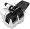 Yctze Pinza freno posteriore, pinza freno moto Mini gruppo pinza doppio pistone sostituzione per motore moto 100-125CC per bremssattel hinten pitbike bremssattel china roller pinza freno posteriore pi