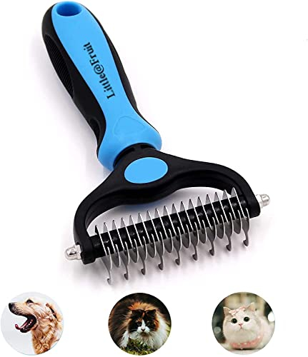 Pettine perBorraccia Star pettine per cani e gatti, strumenti dedicati per la toelettatura degli animali domesticiter Set con 1 Air Cialde Aromatiche, Senza BPA, 0 Zuccheri Borraccia