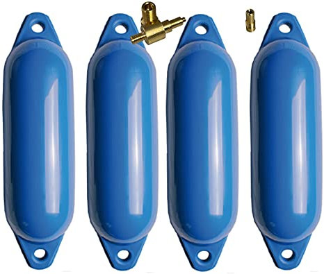 MOTIVEX Fenderset 4 Bootsfender (blau, 58)