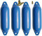 MOTIVEX Fenderset 4 Bootsfender (blau, 58)