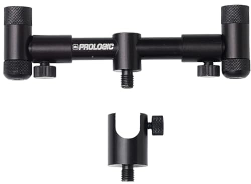 Prologic Rutenauflage für Banksticks zum Karpfenangeln 15-25cm Element Quick Release 2 Rod Buzz Bar