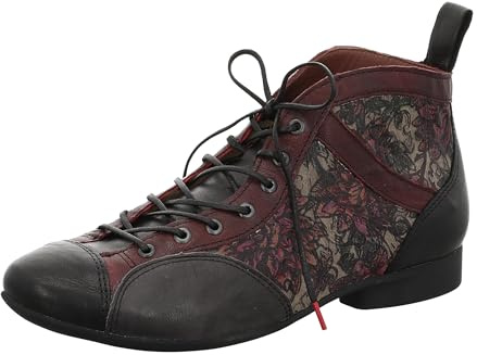 THINK! Damen GUAD2 Leder gefütterte nachhaltige Boots, 2010 Taupe/Kombi, 40 EU