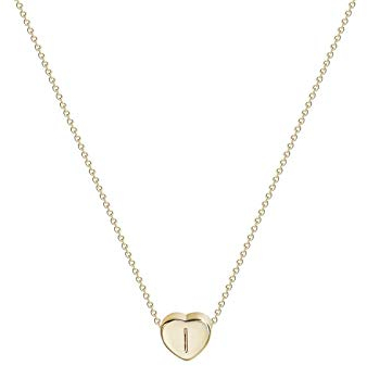 Halsketten Halsketten Lange Chunky Halskette Kette Halsketten Brief Geschenk Name Frauen 26 Mode Anhänger Schmuck Englisch Halsketten & Anhänger Herz Halskette Mädchen ( Color : I , Size : Taille uniq