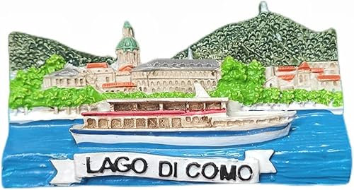 Lake Como Italien Magnet Kühlschrank Kühlschrank Magnet Dekoration Aufkleber Souvenir Harz Handwerk Küche Whiteboard