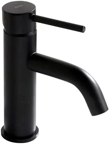 VBChome Waschbecken Armatur Schwarz Bad Wasserhahn Waschtisch Badarmatur Waschbeckenamatur Waschtischmischer Waschtischarmatur Modern Elegant Hohe Qualität