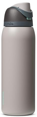 Owala Freesip 1.2L Stainless Steel Bottle, 1 EA, Neon Moon (Grey)