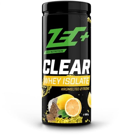 ZEC+ Clear Whey Isolate (900g, Crumb Tea Lemon)