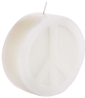 BUTLERS Peace Kerze Peace Höhe 10cm