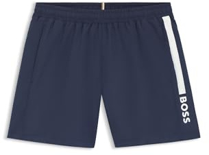 BOSS Badeshorts Mit Streifen Und Logo