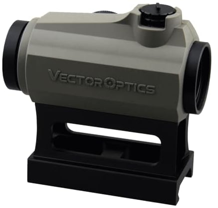 Vector Optics SCRD-42 Maverick-III 1x22 S-SOP Rotpunkt Visier für Sport, Airsoft und Jagd, Luftgewehr, Ziel-Visier, Reflex-Visier, Red-Dot zum zielen