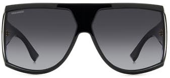 DSQUARED2 Brille D2 0124/S Größe 75-11 mm Schwarz Gold