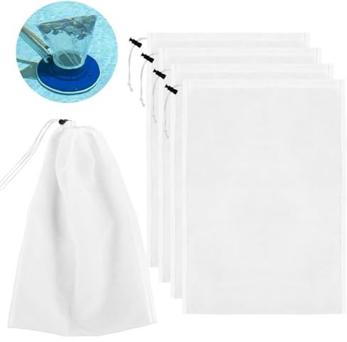 Sac Filtrant Aspirateur Piscine Sacs pour Aspirateur de Piscine Filtre Tissu