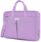 Ferkurn Laptop Bag Case for Women Men Briefcase Messenger Computer Bag with Shoulder Compatible with Macbook Pro/Air, HP Pavilion, XPS, Ideapad, ASUS, Acer, Samsung, Purple, 17 17.3 Inch