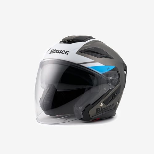 Blauer Jethelm – JJ01 Titan matt XL