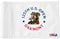 2BUT 2025 US Open Flag Oakmont Golf Pin USGA Flag Practic Putting Green Golf Flag For Backyard Garden Double-Sewn 600D Nylon Miniature Pin Flag Regulation Tube Flag(white 8x6)