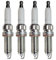 4 Stück/6 Stück 12120039664 SILZKBR8D8S Iridium-Zündkerze kompatibel mit BMW F22 F23 F30 F32 F33 F34 F36 E84 X1 X3 X4 X5 X6 Z4 228i 320i 328i Zündkerze Solides Terminal(4Pcs)