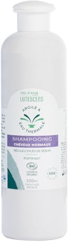 CIEL D'AZUR LABS Shampoo mit Ton und Thermalwasser für normales Haar – Bio – 500 ml