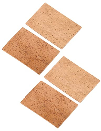 10 Korkplatten für Holzblasinstrumente Reparatur Korkplatte portugiesischer für S-Bögen oder Klappen 60 * 40 * 2mm für Alto/Sopran/Tenor