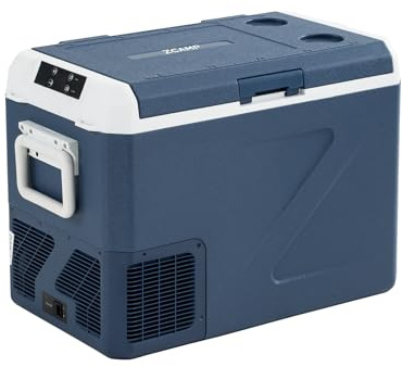 zcamp ICF41 12 Volt Car Refrigerator,42QT/40L Portable Freezer Electric Cooler -4℉~68℉,12/24V DC 100-240V AC Car Fridge for Camping, Road Trips, RV, Truck