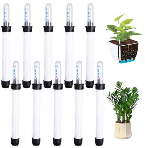 Mineup 10 Stück Wasserstandsanzeiger Pflanzen, 22.8cm Gießanzeiger Zimmerpflanzen, Wasserstandsanzeiger Hydrokultur, Wasseranzeiger für Pflanzen für Kulturtopf Blumenkästen Topfpflanzen