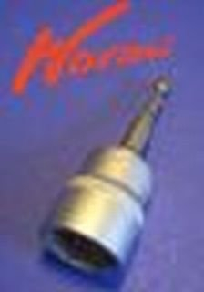 SCHRAUBHERINGE -Holly ® Produkte STABIELO ® - 24 mm NUSS Adapter - WURMI ® Maschinenschraubadapter für 24 mm ALU-Gross-WURMI - Schraubheringe -INNOVATIONEN Made in Germany -