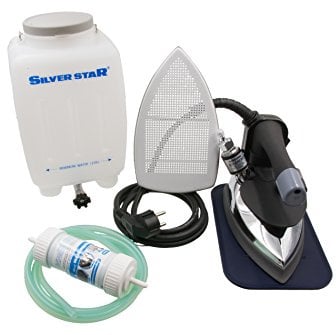 Gravity Feed Steam Iron ~ Silver Star ES-300