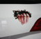 HAND im KOFFERRAUM - Splatter Blut Hand Hitcher Horror Zombie Halloween - Aufkleber