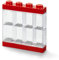 Lego Minifigures Minifigure Display Case, Plastik, Rot