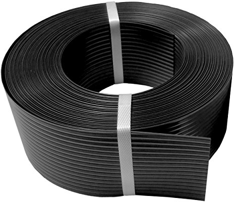Thermoplast® ZAUNSICHTSCHUTZSTREIFEN für Garten Terrasse Balkon aus Polypropylen PP UV beständig 9,5cm x 52m = 4,94m2 Anthrazit (RAL 7016) 10 Jahre Garantie