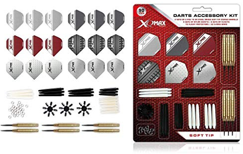 XQMAX Soft Dart Zubehörset, 90tlg., 23g