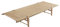 Nordisk Marselis Hölzernes Bett beige