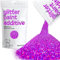 Hemway Glitter Paint Additive - Purple Holographic | Metallic Flakes for Adding Sparkle to Paints & Wood Varnish | Add to Emulsion, Acrylic & Latex for Indoor Sparkly Walls | 100 g