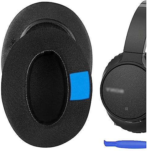 Geekria PRO Extra Thick Cooling Gel Replacement Ear Pads Compatible with Sony WH-CH700N, WH-CH710N, WH-CH720N Headphones, Ear Cushions (Black)
