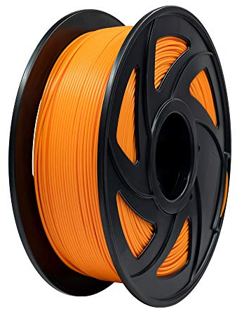 VOXELAB PLA Pro Filament 1.75mm, Hochwertiges 3D Drucker Filament PLA Pro, Gute Haftung für 3D Druck, Ordentliche Spule, Präzise Maßgenauigkeit +/- 0.02 mm, 1kg (2.2lbs), PLA Pro Orange