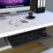 Henor Keyboard Holder Removable Tray Wood 68 x 31 x 9 cm Under Desk Under Table Graphite