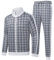 W JIANWANG Trainingsanzug Herren Fußball Traningsanzuganzug Sportanzug Freizeitanzug Sport Jogging Anzug Für Männer Trainingsanzüge Fussball Laufanzug Jogginganzug Set Schwarz 2101 M