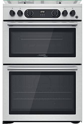 Cannon 60cm Double Oven Gas Cooker - Stainless Steel