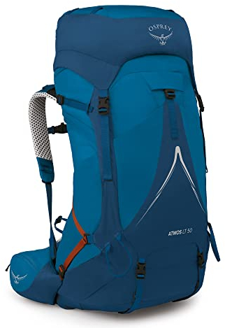 Osprey Atmos AG LT 50 Night Shift/Scoria Blue L/XL