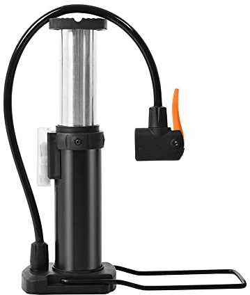 zbebiko Bike Pump Portable Bike Floor Pump Electric Bicycle Tire Pump Hand Foot Activated Bike Pump with Presta and Schrader Valves for Road Bike Mountain Bike